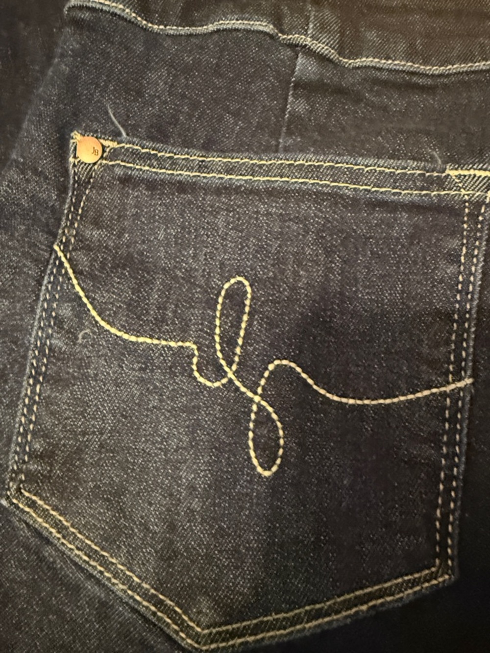 Judy Blue Dark Indigo Wide Leg Jeans - Picture 9 of 10